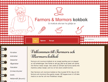 Tablet Screenshot of farmorochmormor.se